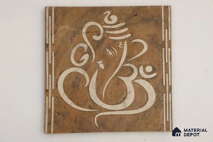 WL 00401 Slate Ganesha 300 x 300 mm Natural Stone Wall Cladding |  Stone is a Natural Product, Please Expect Variation in Shades