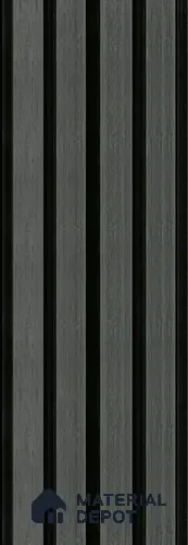 PN 06367 B WPC 3/4 Design 9.6 ft x 8.6 inch Exterior Wall Panel - 26 mm | Suitable for Facade, Balcony, Cafeteria | Suitable for Balcony, Facade & Open Area | Width is Subjected to 5% Variation