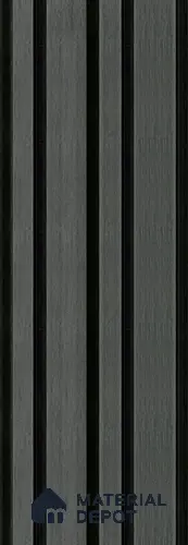 PN 06367 D WPC Barcode Design 8 ft x 8.6 inch Exterior Wall Panel - 26 mm | Suitable for Facade, Balcony, Cafeteria | Suitable for Balcony, Facade & Open Area | Width is Subjected to 5% Variation