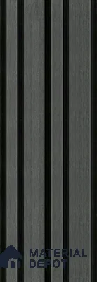 PN 06367 WPC Barcode Design 9.6 ft x 8.6 inch Exterior Wall Panel - 26 mm | Suitable for Facade, Balcony, Cafeteria | Suitable for Balcony, Facade & Open Area | Width is Subjected to 5% Variation