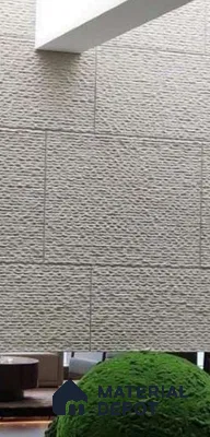 WL 00236 Chisled Stone Clay Texture Finish 1200 x 600 mm Soft Stone Wall Cladding - 3 mm | Suitable for Living Room, Elevation & Outdoor Walls