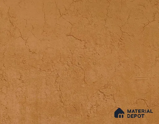 WL 00207 Earthen Wall Clay Texture Finish 1200 x 600 mm Soft Stone Wall Cladding - 3 mm | Suitable for Living Room, Elevation & Outdoor Walls