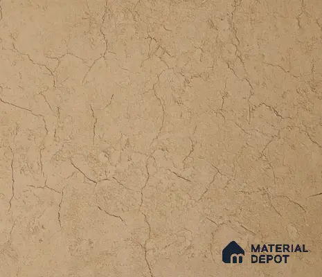 WL 00206 Earthen Wall Clay Texture Finish 1200 x 600 mm Soft Stone Wall Cladding - 3 mm | Suitable for Living Room, Elevation & Outdoor Walls