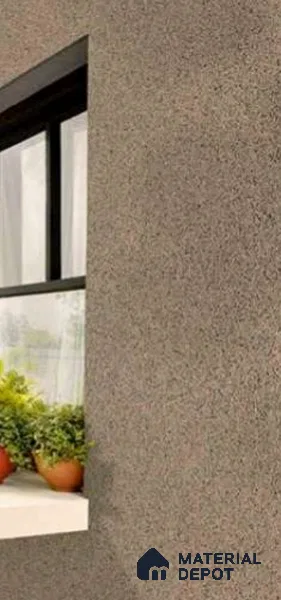 WL 00223 Deccan Granite Clay Texture Finish 1200 x 600 mm Soft Stone Wall Cladding - 3 mm | Suitable for Living Room, Elevation & Outdoor Walls