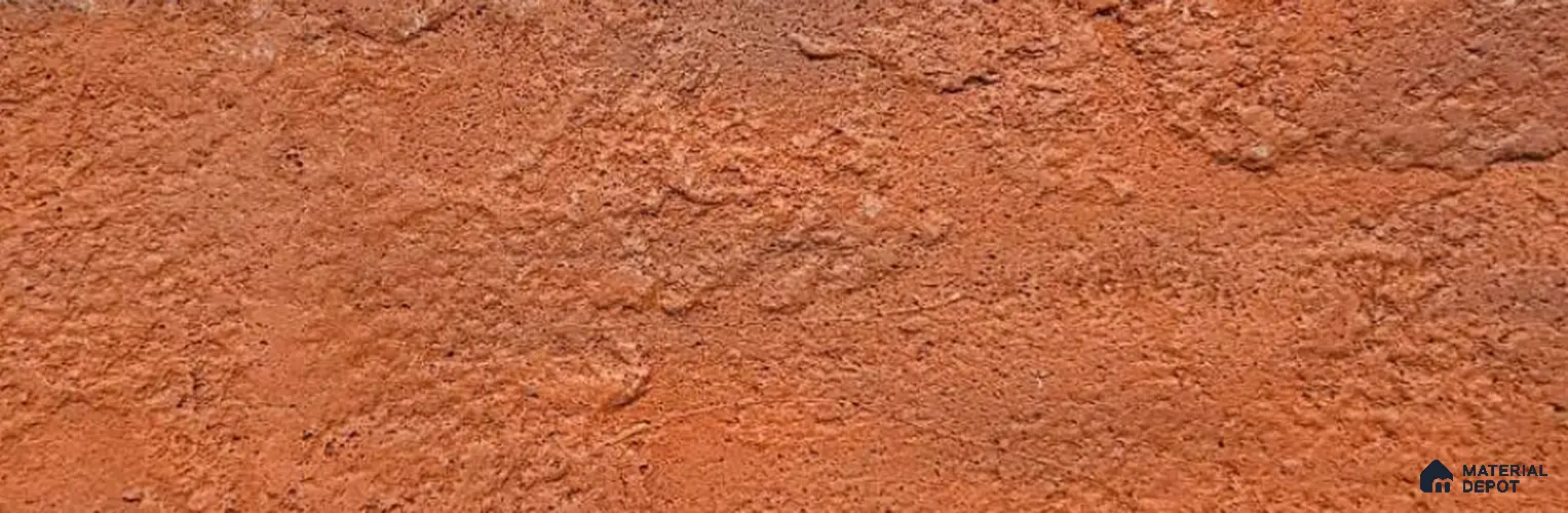 WL 00196 Rustic Brick Clay Texture Finish 212 x 58 mm Soft Stone Wall Cladding - 3 mm | Suitable for Living Room, Elevation & Outdoor Walls