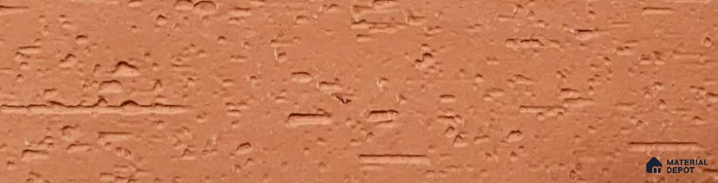WL 00197 Classic Brick Clay Texture Finish 240 x 60 mm Soft Stone Wall Cladding - 3 mm | Suitable for Living Room, Elevation & Outdoor Walls (Sample)