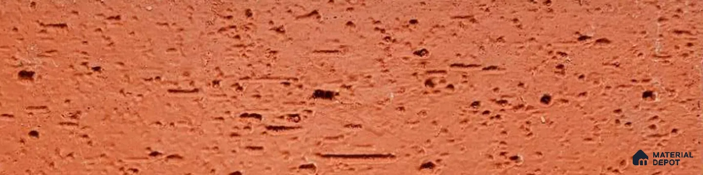 WL 00199 Classic Brick Clay Texture Finish 240 x 60 mm Soft Stone Wall Cladding - 3 mm | Suitable for Living Room, Elevation & Outdoor Walls (Sample)