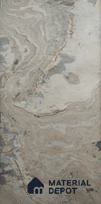 WL 00264 Natural Stonier Opaque Design 8 ft x 4 ft Stone Veneer - 2 mm | Suitable for Facade, Wardrobe & Bedroom
