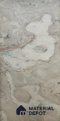 WL 00266 B Natural Stonier Opaque Design 8 ft x 4 ft Stone Veneer - 4 mm | Suitable for Facade, Wardrobe & Bedroom