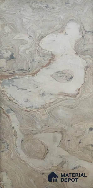 WL 00266 Natural Stonier Opaque Design 8 ft x 4 ft Stone Veneer - 2 mm | Suitable for Facade, Wardrobe & Bedroom