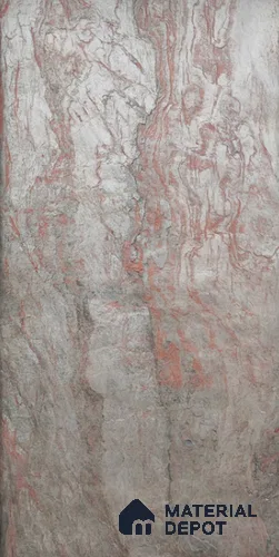 WL 00243 Natural Stonier Opaque Design 8 ft x 4 ft Stone Veneer - 2 mm | Suitable for Facade, Wardrobe & Bedroom