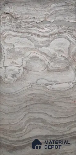 WL 00244 B Natural Stonier Opaque Design 8 ft x 4 ft Stone Veneer - 4 mm | Suitable for Facade, Wardrobe & Bedroom