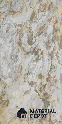 WL 00279 B Natural Lucentier Translucent Design 8 ft x 4 ft Stone Veneer - 4 mm | Suitable for Facade, Wardrobe & Bedroom