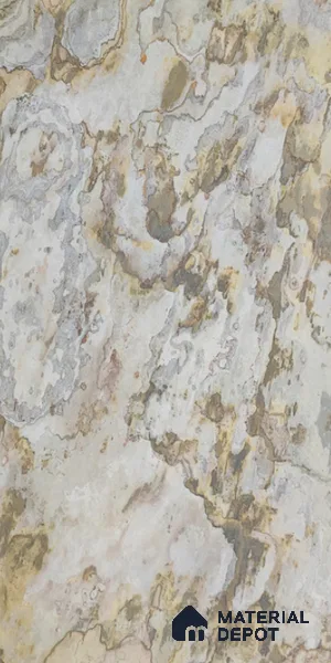 WL 00279 Natural Lucentier Translucent Design 8 ft x 4 ft Stone Veneer - 2 mm | Suitable for Facade, Wardrobe & Bedroom