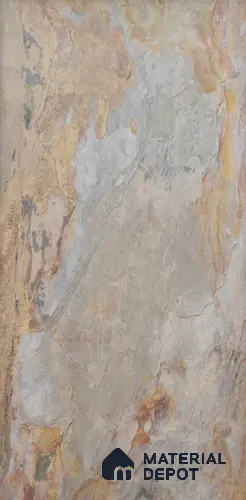 WL 00245 B Natural Stonier Opaque Design 8 ft x 4 ft Stone Veneer - 4 mm | Suitable for Facade, Wardrobe & Bedroom