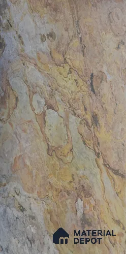 WL 00280 B Natural Lucentier Translucent Design 8 ft x 4 ft Stone Veneer - 4 mm | Suitable for Facade, Wardrobe & Bedroom