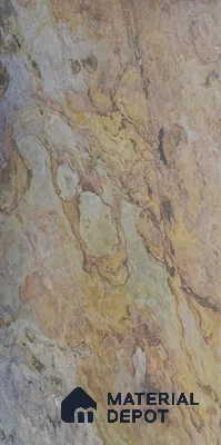 WL 00280 Natural Lucentier Translucent Design 8 ft x 4 ft Stone Veneer - 2 mm | Suitable for Facade, Wardrobe & Bedroom