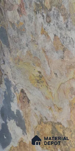 WL 00281 Natural Lucentier Translucent Design 8 ft x 4 ft Stone Veneer - 2 mm | Suitable for Facade, Wardrobe & Bedroom