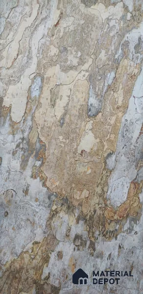 WL 00247 Natural Stonier Opaque Design 8 ft x 4 ft Stone Veneer - 2 mm | Suitable for Facade, Wardrobe & Bedroom