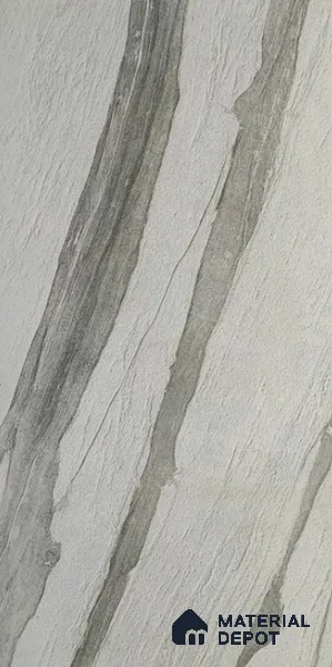 WL 00312 Grainy Stonier Opaque Design 8 ft x 4 ft Stone Veneer - 2 mm | Suitable for Facade, Wardrobe & Bedroom