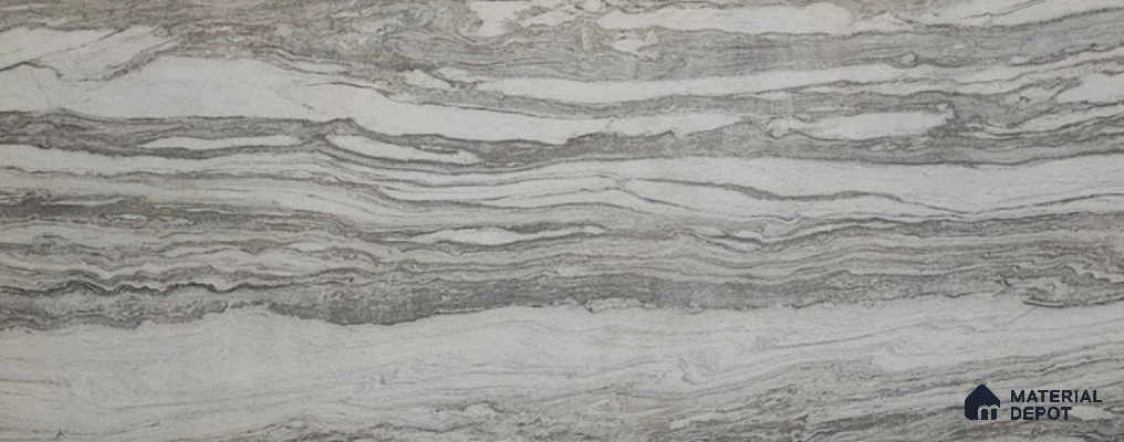 WL 00360 Massive Opaque Design 10 ft x 4 ft Stone Veneer - 2 mm | Suitable for Facade, Wardrobe & Bedroom