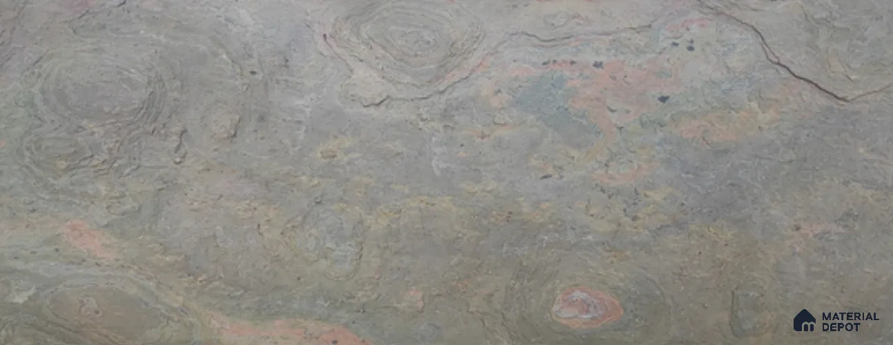 WL 00349 B Massive Opaque Design 10 ft x 4 ft Stone Veneer - 4 mm | Suitable for Facade, Wardrobe & Bedroom