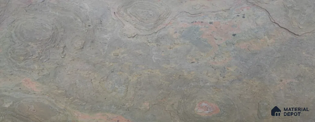 WL 00349 Massive Opaque Design 10 ft x 4 ft Stone Veneer - 2 mm | Suitable for Facade, Wardrobe & Bedroom