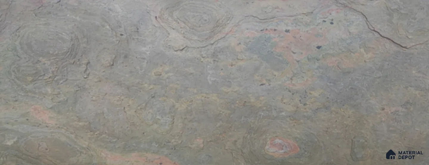 WL 00349 Massive Opaque Design 10 ft x 4 ft Stone Veneer - 2 mm | Suitable for Facade, Wardrobe & Bedroom