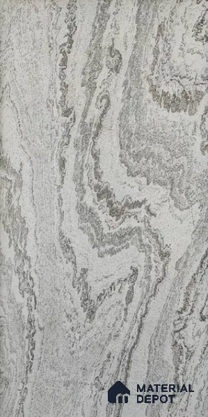 WL 00315 B Grainy Stonier Opaque Design 8 ft x 4 ft Stone Veneer - 4 mm | Suitable for Facade, Wardrobe & Bedroom
