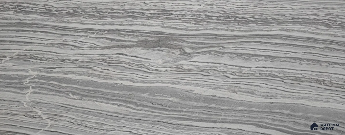 WL 00361 Massive Opaque Design 10 ft x 4 ft Stone Veneer - 2 mm | Suitable for Facade, Wardrobe & Bedroom