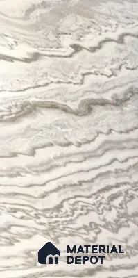 WL 00337 B Grainy Lucentier Translucent Design 8 ft x 4 ft Stone Veneer - 4 mm | Suitable for Facade, Wardrobe & Bedroom
