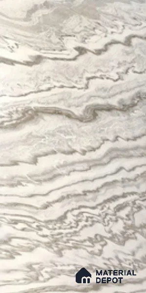 WL 00337 B Grainy Lucentier Translucent Design 8 ft x 4 ft Stone Veneer - 4 mm | Suitable for Facade, Wardrobe & Bedroom