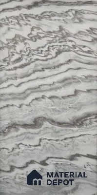 WL 00318 Grainy Stonier Opaque Design 8 ft x 4 ft Stone Veneer - 2 mm | Suitable for Facade, Wardrobe & Bedroom