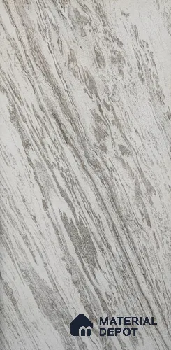 WL 00323 Grainy Stonier Opaque Design 8 ft x 4 ft Stone Veneer - 2 mm | Suitable for Facade, Wardrobe & Bedroom