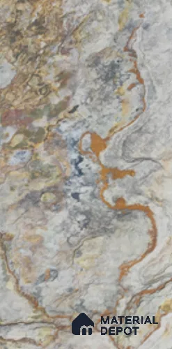 WL 00285 Natural Lucentier Translucent Design 8 ft x 4 ft Stone Veneer - 2 mm | Suitable for Facade, Wardrobe & Bedroom