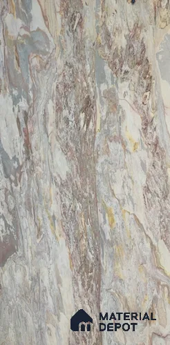 WL 00286 B Natural Lucentier Translucent Design 8 ft x 4 ft Stone Veneer - 4 mm | Suitable for Facade, Wardrobe & Bedroom