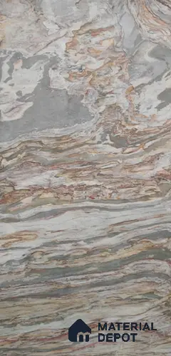 WL 00251 B Natural Stonier Opaque Design 8 ft x 4 ft Stone Veneer - 4 mm | Suitable for Facade, Wardrobe & Bedroom