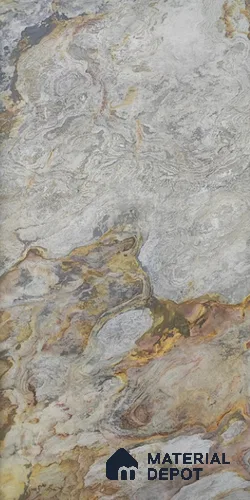 WL 00252 B Natural Stonier Opaque Design 8 ft x 4 ft Stone Veneer - 4 mm | Suitable for Facade, Wardrobe & Bedroom