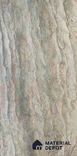 WL 00288 Natural Lucentier Translucent Design 8 ft x 4 ft Stone Veneer - 2 mm | Suitable for Facade, Wardrobe & Bedroom