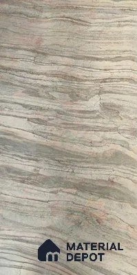 WL 00289 B Natural Lucentier Translucent Design 8 ft x 4 ft Stone Veneer - 4 mm | Suitable for Facade, Wardrobe & Bedroom
