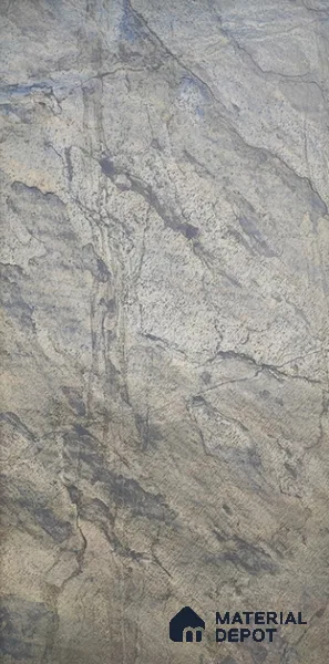 WL 00258 B Natural Stonier Opaque Design 8 ft x 4 ft Stone Veneer - 4 mm | Suitable for Facade, Wardrobe & Bedroom