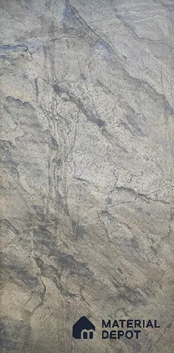 WL 00258 B Natural Stonier Opaque Design 8 ft x 4 ft Stone Veneer - 4 mm | Suitable for Facade, Wardrobe & Bedroom