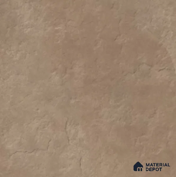 Cement Floor Tile TL 06023 G Spectra Earth 2 ft x 2 ft Vitrified Matte Slate Punch Finish - 12 mm | 6 Random Design | Ideal For Living Room, Bathroom, Restaurants (Sample)