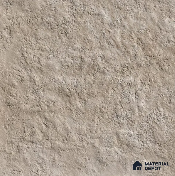 Stone Floor Tile TL 10535 D Fuji Beige Anti Skid Tiles Matte Finish Vitrified Tile - 15 mm | Box Contains Mixed Sizes of (202x202 mm, 302x202 mm, 202x96 mm, 4 Piece Each) | Suitable for Patio, Open Area, Parking, Outdoor, HighTraffic Areas | Box contains Coverage Area of 5.17 Sq. Ft.