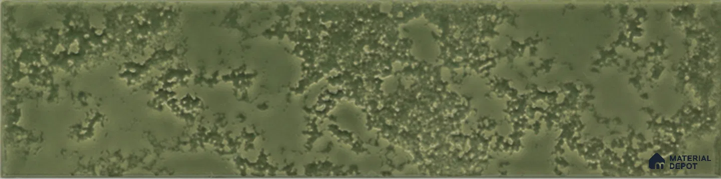 Subway Wall Tile TL 10741 D Texturax Series  Fern Glow 1 ft x 3 in Ceramic Glossy Finish - 10 mm | 3 Random Design | Suitable for Highlighter Walls, Foyer, Bathroom, Kitchen Wall & Backsplashes