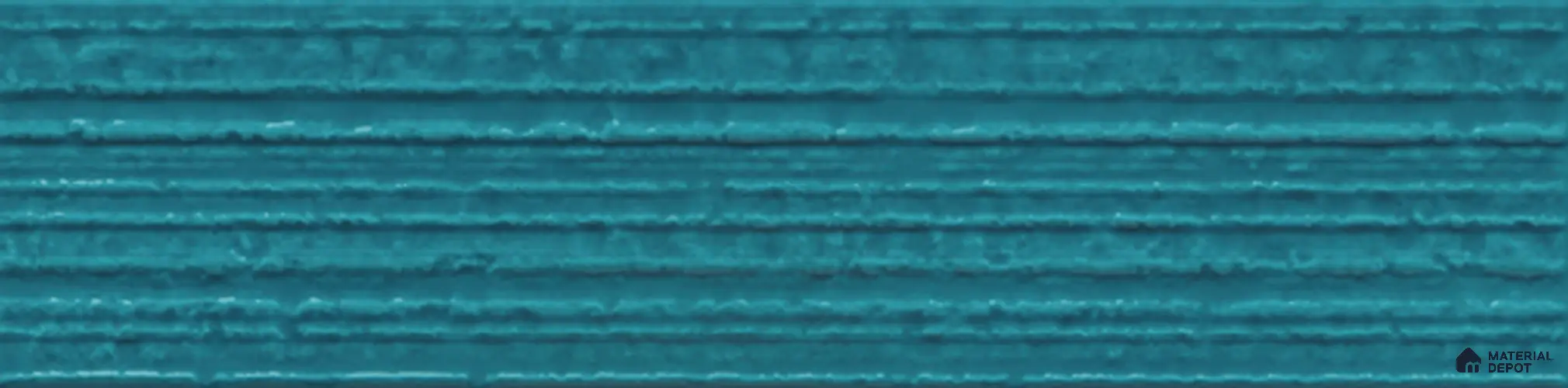 Subway Wall Tile TL 10530 J Lavaline Series  Teal Neo 1 ft x 3 in Ceramic Glossy Finish - 10 mm | 3 Random Design | Suitable for Highlighter Walls, Foyer, Bathroom, Kitchen Wall & Backsplashes