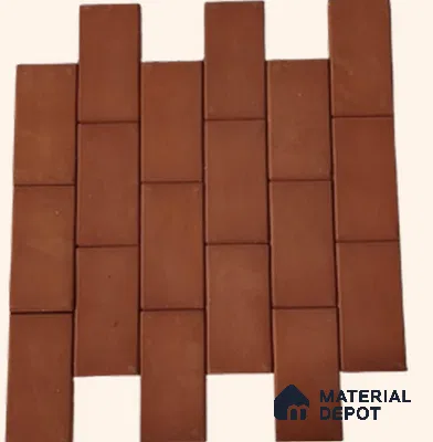 Terracotta Clay Brick Wall Tile TL 13007 B Canyon Clay 100x48 mm Clay Finish - 10 mm