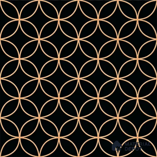 Moroccan Floor & Wall Tile TL 08320 Eclipse 1 ft x 1 ft Matte Finish Vitrified Tile - 9 mm | Suitable for Bathroom, Kitchen, Balcony | Please Expect a Slight Variation of Pattern