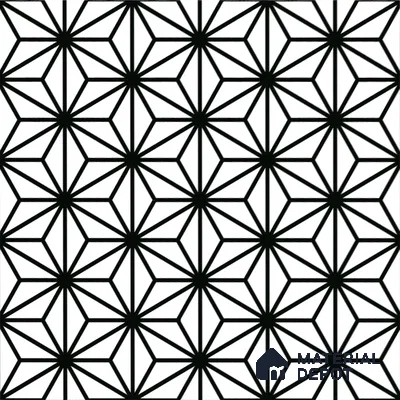 Moroccan Floor & Wall Tile TL 08316 Sparkle Bianco 1 ft x 1 ft Matte Finish Vitrified Tile - 9 mm | Suitable for Bathroom, Kitchen, Balcony | Please Expect a Slight Variation of Pattern