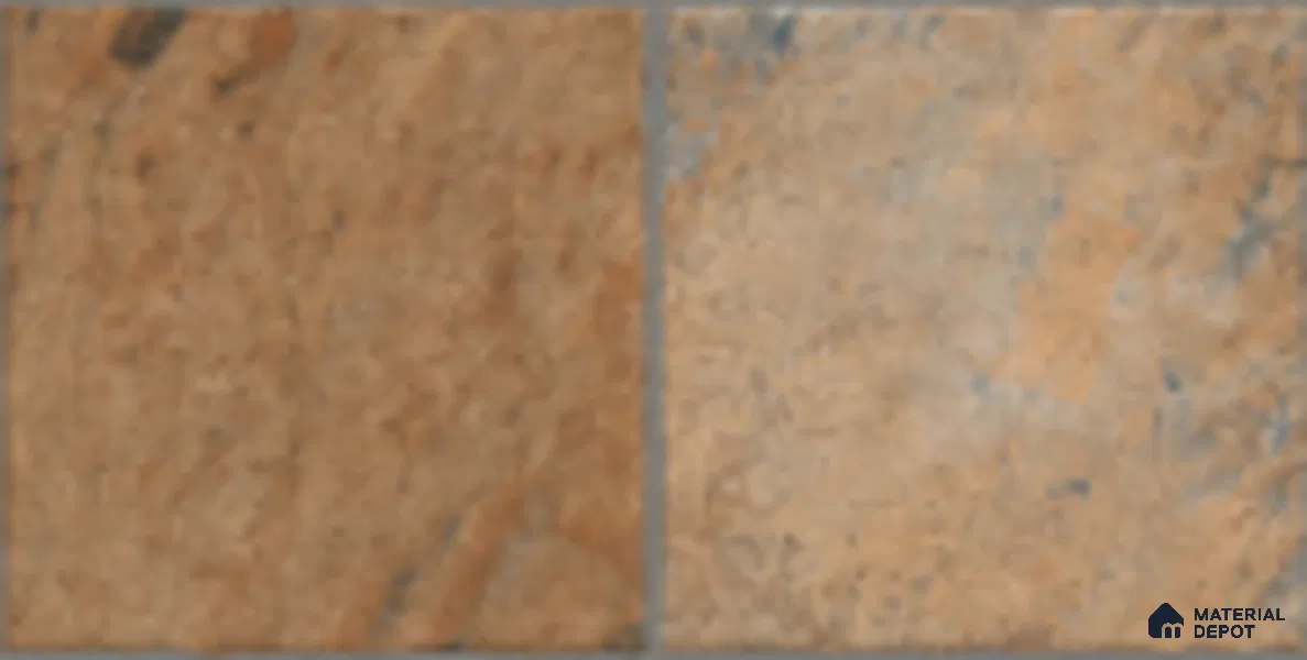Stone Look Floor Tile TL 11346 B Slate Stone Burnt-C 2 ft x 1 ft Matte Finish Vitrified Tile - 12 mm | Suitable For living Room, Bedroom, Bathroom